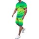 thumbnail image 1 of Playeras De Compresión Para Hombre, Conjunto De Dos Piezas De Camiseta Y Pantalones Cortos De Manga Corta Con Estampado Completo De Alemania Para Hombre Y Conjunto De Camisa Y Pantalón Corto., 1 of 4