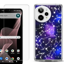 Phone Case for Cricket Icon Plus 2026, with Screen Protector, by OneToughShield - Constellations