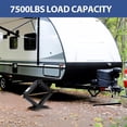 thumbnail image 3 of Bingirl Set of 2 Camper Trailer Stabilizer Leveling Scissor Jacks - 4 in - 30 in Height Adjustable, 7500 LBS Heavy Duty RV Scissor Jack with Crank Handle for Travel Trailer and Camper, 3 of 6