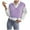 Purple, variant on Women's Aesthetic Clothes Casual V-Neck Pullover Shirt Collision Color Sleeveless Sweater Vest TBKOMH