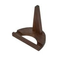 thumbnail image 3 of jicheng Plate Holder Rustic Plate Display Holder for Home Decoration Kitchen Display Black Walnut Color, 3 of 9