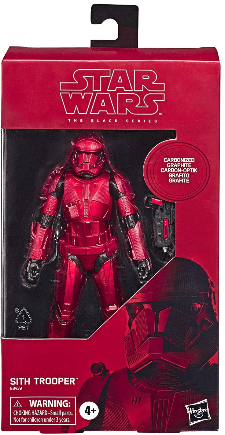 Star Wars The Black Series 6 Inch Action Figure Carbonized Graphite Series  - Red Metallic Sith Trooper #92 Exclusive - Walmart.ca