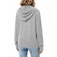 thumbnail image 2 of Airmenty Women's Zip Up Hoodie Lightweight Full Zip Sweatshirt Casual Fall Jacket with Pockets S-2XL, 2 of 6