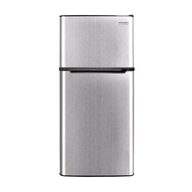 4,5 pieds cubes. RÉFRIGÉRATEUR 2 PORTES EN INOX