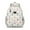 Colorful Fairy Flower, variant on Colorful Fairy Flower Pattern Backpack for School,Cute School Bag,Schoolbag with Adjustable Shoulder Straps & Padded Back,15.25"x11.5"x5.25"