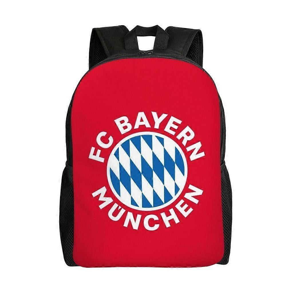 Sac à Dos FC Bayern Munich - 15 Litres, Unisexe, Rouge, Badge Officiel - 12