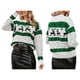 thumbnail image 2 of Suéter de Cuello Redondo y Larga para Mujer, Estilo Navideño, Informal, para Fiestas Verde S, 2 of 8