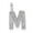 White, variant on 14K White Gold Diamond Letter M Initial Pendant
