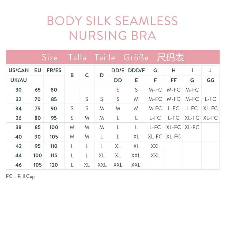 Buy BRAVADO! DESIGNS Body Silk Seamless Nursing Bra, Dusted Peony, Small at