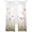 White, variant on Watercolor Flowers Sheer Curtains 84 Inch Length 2 Panels Set, Spring Daisy Floral Butterflly Beige Voile Window Treatment Rod Pocket Curtains Sheers Drapes for Bedroom/Living Room/Kitchen 52"x84"x2