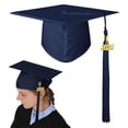 thumbnail image 2 of ZTTD 1Pcs Matte Graduation Cap with 2026 Tassel for University & Bachelor Master, 2 of 9