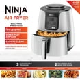 thumbnail image 7 of Ninja Air Fryer 4-Qt, 3-in-1, Air Fry Reheat Dehydrate, Nonstick, Dishwasher Safe, Compact, AF100WMWH White, 7 of 7