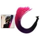 thumbnail image 3 of Trenzas para tocados Trenzas para tocados con degradado Cola de caballo Cabello para tocado Negro rosa rojo, 3 of 8