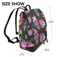 thumbnail image 2 of Balery Cat Icecream Mochila de Cuero para Mujeres, Gran Capacidad, Bolsa de Viaje Multifuncional, Mochila de Cuero y Bolsa de Hombro para Mujeres, 2 of 4
