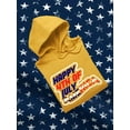 thumbnail image 3 of 4Th Of July Sign Hoodie Men -Image by Shutterstock, Male Large, 3 of 4