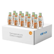 Elitech LogEt 1 Temperature Data Logger Single Use PDF Report USB Port 16000 Points 10 Pieces