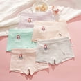 thumbnail image 6 of Esaierr 2-9 Years Girls Underwear Boxer Briefs for Toddler Kids 4PCS Colorful Cotton Cartoon Print Boxer Briefs Shorts Underwear, 6 of 6