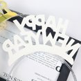 thumbnail image 4 of Raindrops 12Pcs Festival Celebration Hairband Multi Color Paper Headwear for New Year Event, 4 of 6