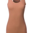 thumbnail image 4 of A2Y Women's Basic Solid Soft Cotton Scoop Neck Racer-Back Tank Top, 4 of 6