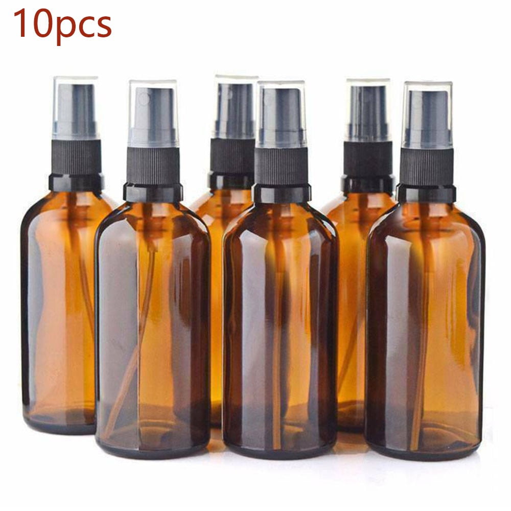 Yannee 30ml Amber Spray Bottles Plastic Empty Perfume Fragrance PET