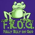 thumbnail image 3 of CafePress - Fully Rely On God Kids Dark T Shirt - Dark T-Shirt Kids XS-XL, 3 of 4