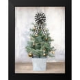thumbnail image 2 of Deiter, Lori 12x14 Black Modern Framed Museum Art Print Titled - Buffalo Plaid Mini Tree, 2 of 5