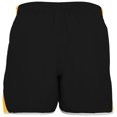thumbnail image 2 of Holloway Sportswear XL Womens Energize Shorts Black/Light Gold/White 229325, 2 of 4