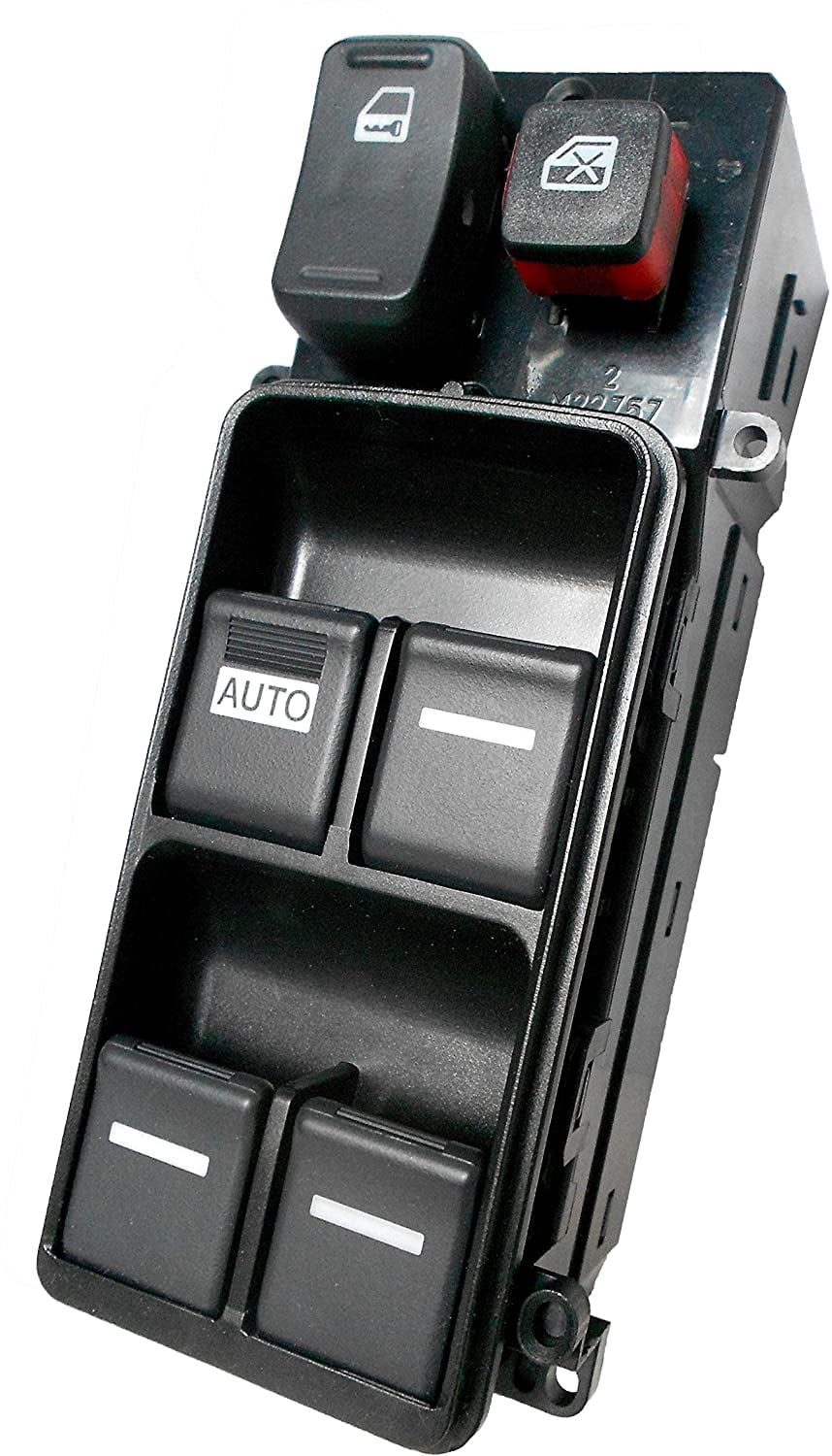 Master Power Window Switch For 2008-2012 Honda Accord EX/EX-L 2.4L 3.5L - Driver Side Left Control, Replaces OEM 35750-TA0-A32
