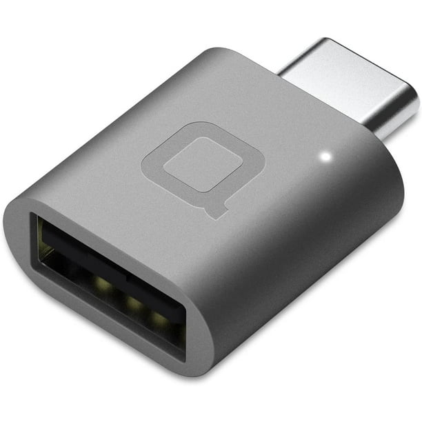 nonda Adaptateur USB Type C vers USB 3.0, Adaptateur Thunderbolt 3 vers USB  Aluminium avec Indicateur pour MacBook Pro 