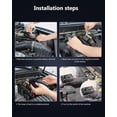 thumbnail image 4 of Repelente ultrasónico para roedores de coche, repelente para ratones de coche con enchufe y funcionamiento a pilas, repelente ultrasónico para roedores para motor de coche, 4 of 8