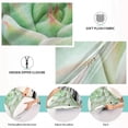 thumbnail image 3 of Green Red Succulent Pillowcase King Size, Super Soft Pillow Shams Covers, Plush Cozy Pillow Cases with Zipper, 20" X 40"（484） Home Decor Gifts, 3 of 6