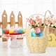 thumbnail image 4 of Huevos de Pascua Llenos para Niños Tejidos Conejo Cesta Hierro 21x12.5x8.5cm / 8.27x4.92x3.35In Orejas Largas Tote para Huevos Almacenamiento Cesta de Regalo de Pascua para Niños, 4 of 6