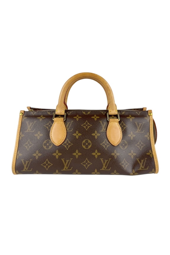 Pre-Owned Louis Vuitton Monogram Popincourt Handbag in Canvas, Brown, Women's, M40009... (Good)