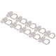 thumbnail image 2 of VOBOR 10 juegos de anclajes de amarre multifunción de alta resistencia para montaje en superficie D Ring Heavy Duty D Ring(Plata), 2 of 14