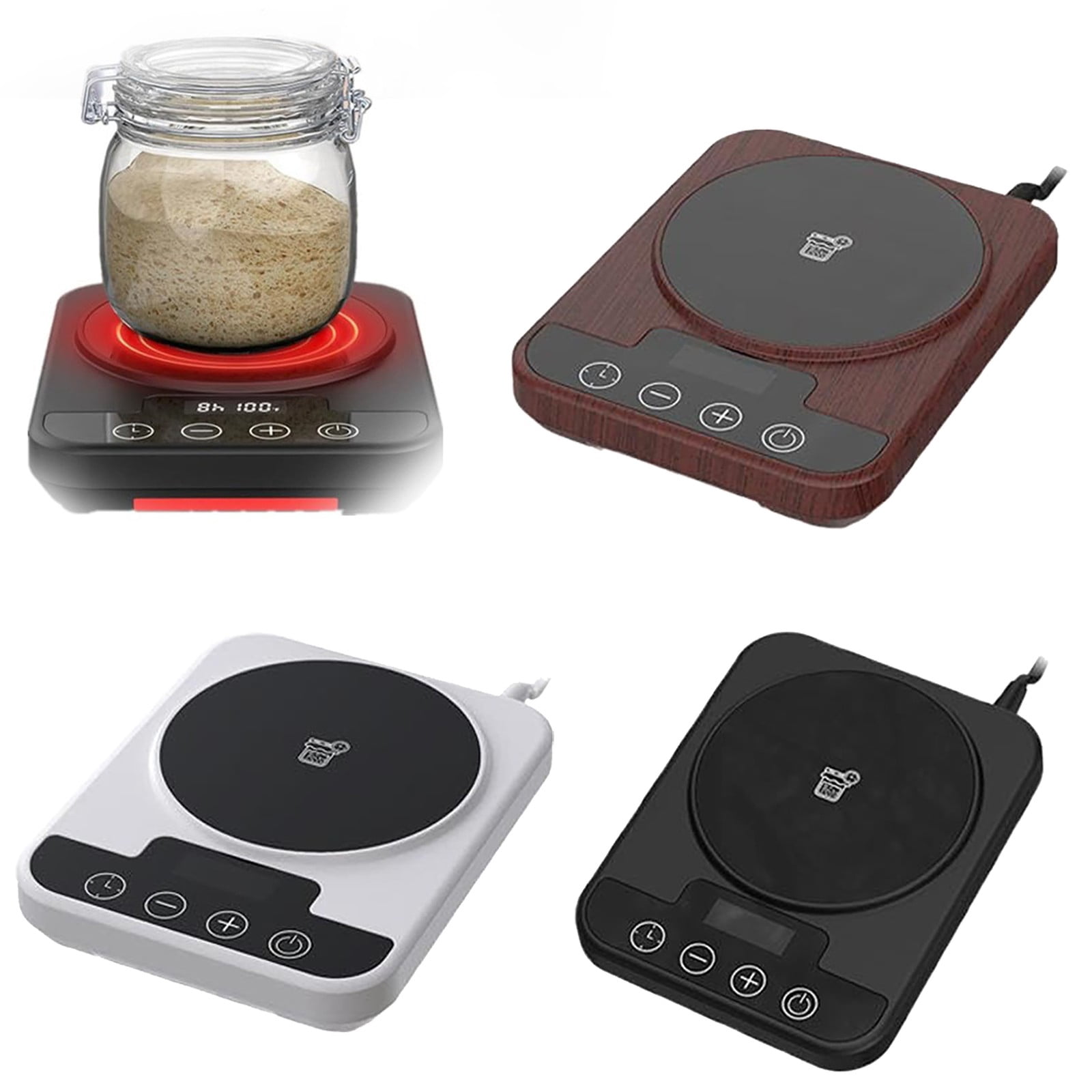 ZLBDYG Precision Digital USB Thermostat Fermentation Proofer - Yogurt Maker & Dough Riser with Timer and Temperature Control (70–110°f) for Home Baking and Cooking