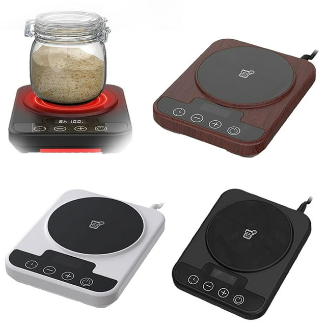 Precision Fermentation Proofer Maker Yogurt Dough Usb Heater Mat with Timer Temperature Control 70-110掳F , Kitecy Yogurt Fermenter Maker Dough Proofer Usb Precision Temperature Fermentation