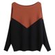 thumbnail image 1 of Jersey GABERLY con cuello de barco y mangas de ala de murciélago, tejido Dolman, para mujer, 1 of 5