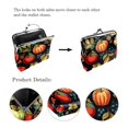 thumbnail image 3 of Fruit Stylish and Durable Coin Purse - 0.7 Microfiber Zinc Alloy Jaws - 4.3x4.7 in/11x12 cm - Trendy and Compact Wallet Organizer for Coins - Ideal Gift - Secure and Convenient Storage, 3 of 7