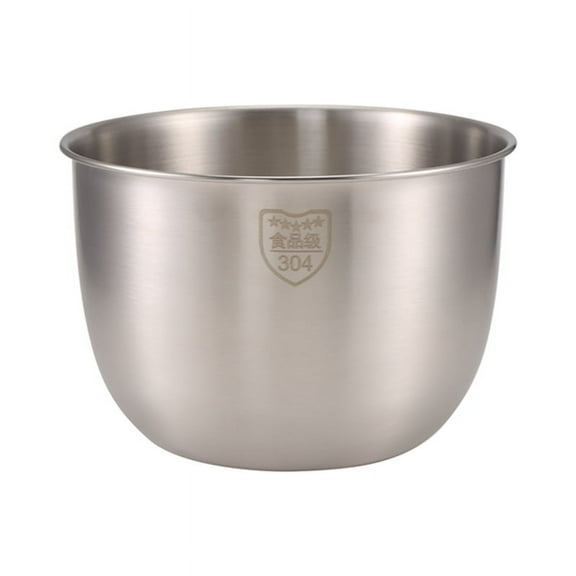 Kitchen Stainless Steel 304 Mixing Bowl Deep Design Cooking Baking Cake Bread Salad Mixer Bowl, 3600ML