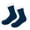 Blue, variant on Xfvqtps Unisex Grippy Slipper Socks Plush Lining Plush Edge Thick Snow Socks Carpet Socks Solid Color Comfortable Soft Warm Winter Fuzzy Socks Black