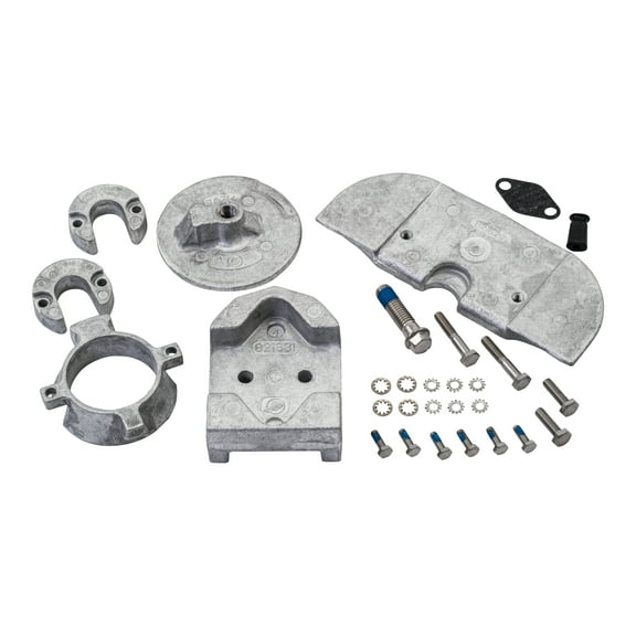 Quicksilver 888756Q03 Aluminum Anode Kit for Alpha One Gen II Drives