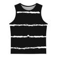 thumbnail image 5 of Spazoro Little and Big Girls Tank Tops Undershirts, Breathable Sleeveless Summer Striped Camisole for Kids Girls Boys Black Size 12 T, 5 of 6