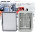 thumbnail image 4 of CAJA DE CONEXIÓN ELECTRICA, CAJA DE UNION ELÍCRICA RESTENTE A LA INTempERIE DE LA CUBIERTA RESPARENTE Resistencia Al ImpactO IP67 PARA MULTIFUNCIAL PROYECTOS CASEROS, 4 of 7