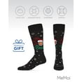 thumbnail image 6 of MeMoi Men's Ho Ho Hold My Beer Holiday Novelty Crew Socks - Mens - Male, 10-13, Black, 6 of 7