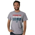 thumbnail image 5 of Strong As Sea United States Navy Men's Graphic T Shirt Tees Brisco Brands S, 5 of 6