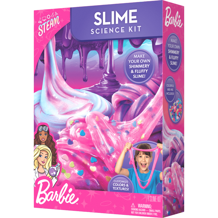 Barbie Slime Science Kit, Shimmer & Fluffy photo 1