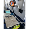 thumbnail image 2 of 3-in-1 Travel Essentials Set | Airplane Tray Table Cover with Pockets, Universal Phone Mount & Clip-On Carry Bag – Must-Have Travel Accessories, 2 of 10