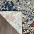 thumbnail image 5 of Nourison Artworks Artistic Navy/Brick 7'9" x 9'9" Area Rug, (8x10), 5 of 8