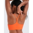 thumbnail image 5 of Sostén CRZ YOGA Butterluxe con espalda en Y y relleno, naranja neón XL, 5 of 5