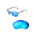 thumbnail image 5 of Walleva Ice Blue Polarized Replacement Lenses for Maui Jim Castles Sunglasses, 5 of 5